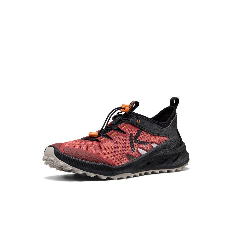 Men's Zionic ADV Open-Air Hiking Shoe | Garnet/Orange Peel - Image 3