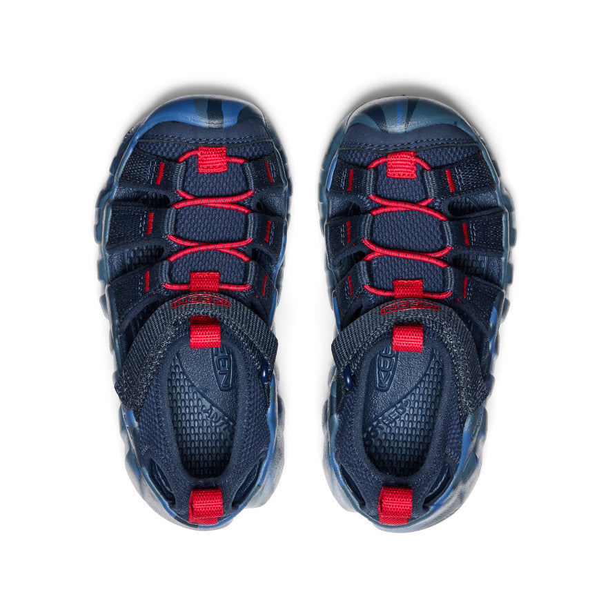 Little Kids' Hyperport H2 Sandal | Naval Academy/Red Carpet - Image 4
