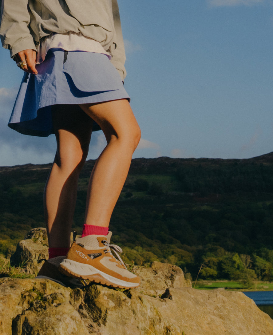 Women's Hightrail Waterproof Hiking Boot | Cork/Birch - Image 9