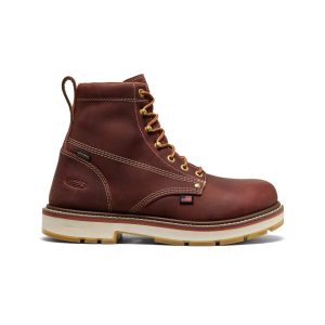 Men's Liberty 6 Waterproof 90° Heel Boot (Carbon Toe)  |  Bombay Brown/Gum