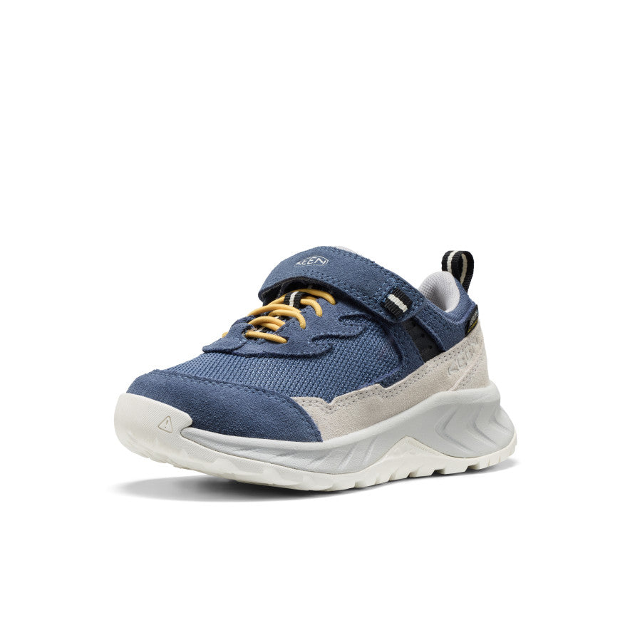 Little Kids' Hightrail Waterproof Hiking Shoe | Vintage Indigo/Alloy - Image 3