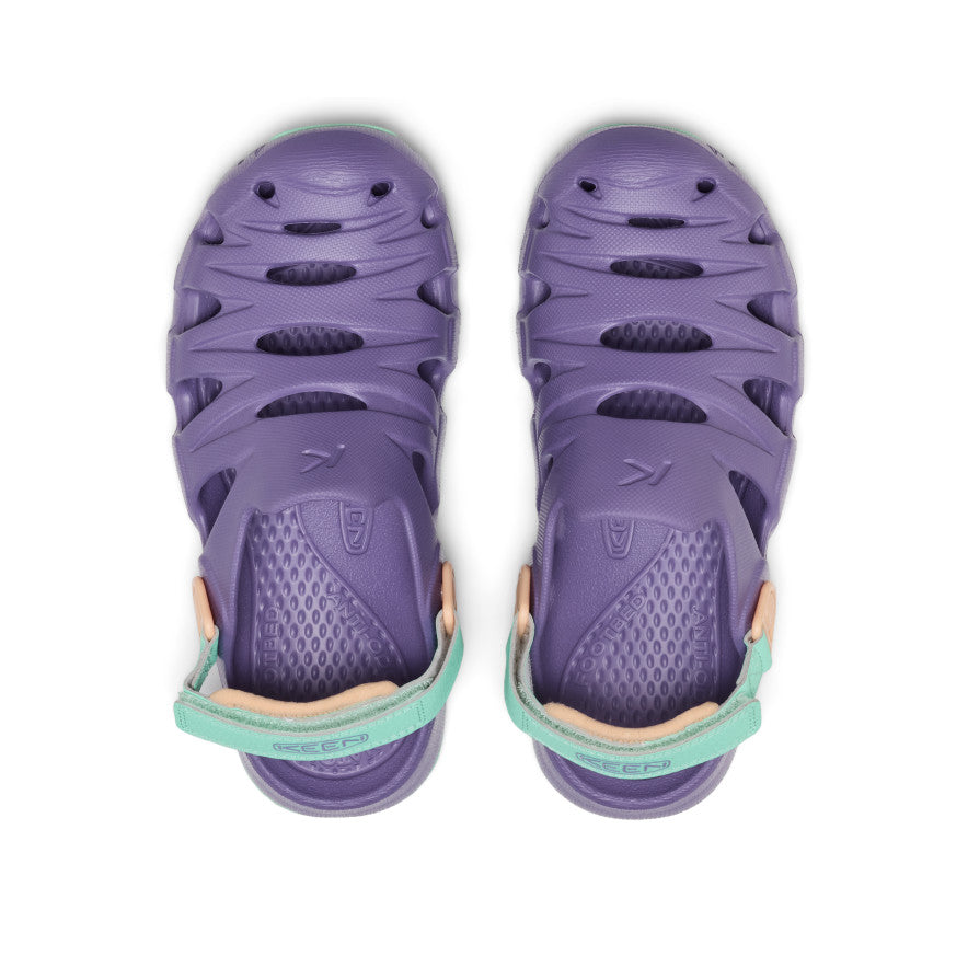Big Kids' HyperFLT Clog | Purple Haze/Peach Fuzz - Image 4