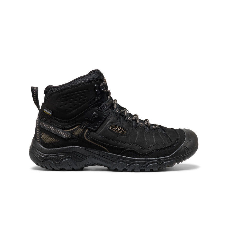 Men's Targhee IV Wide Waterproof Hiking Boot | Triple Black
