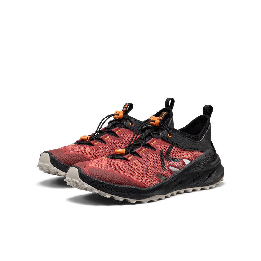 Men's Zionic ADV Open-Air Hiking Shoe | Garnet/Orange Peel - Image 2