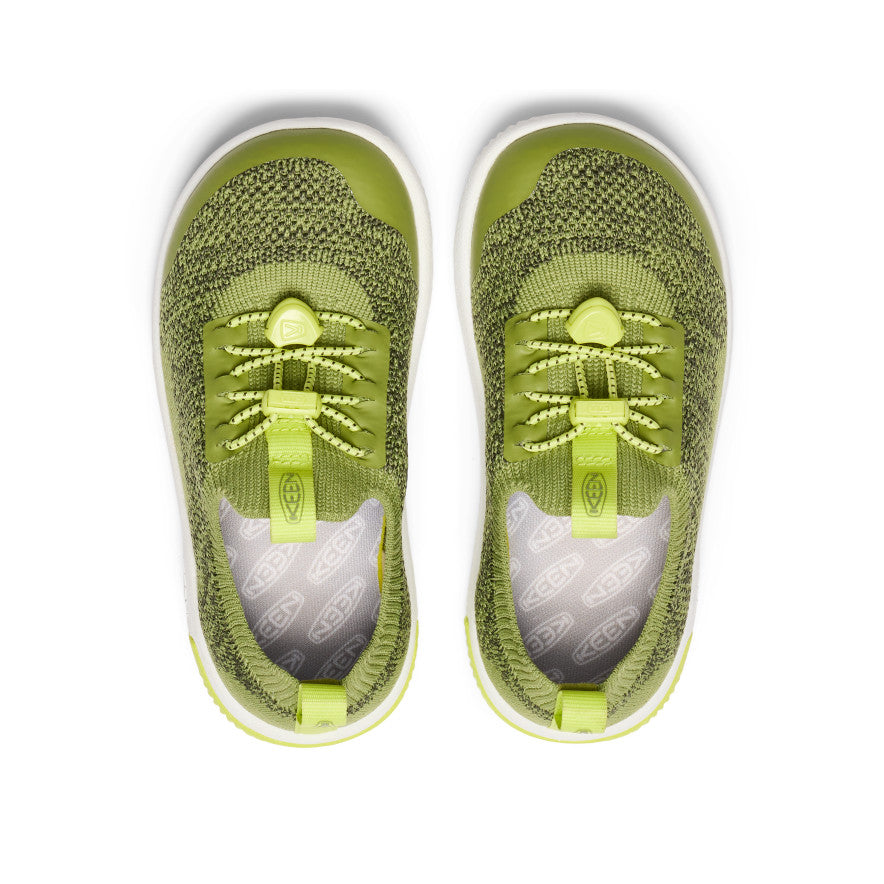 Little Kids' KNX Knit Sneaker | Iguana/Evening Primrose - Image 4