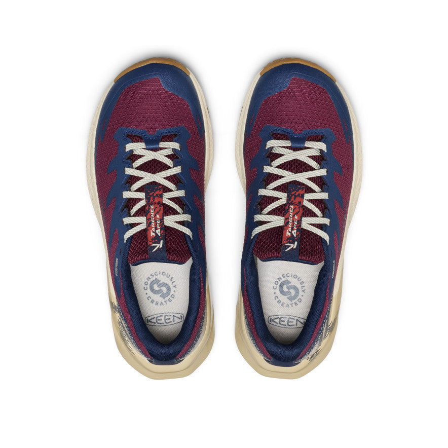 Women's Targhee Apex Waterproof Hiking Shoe | Fig/Naval Academy - Image 4