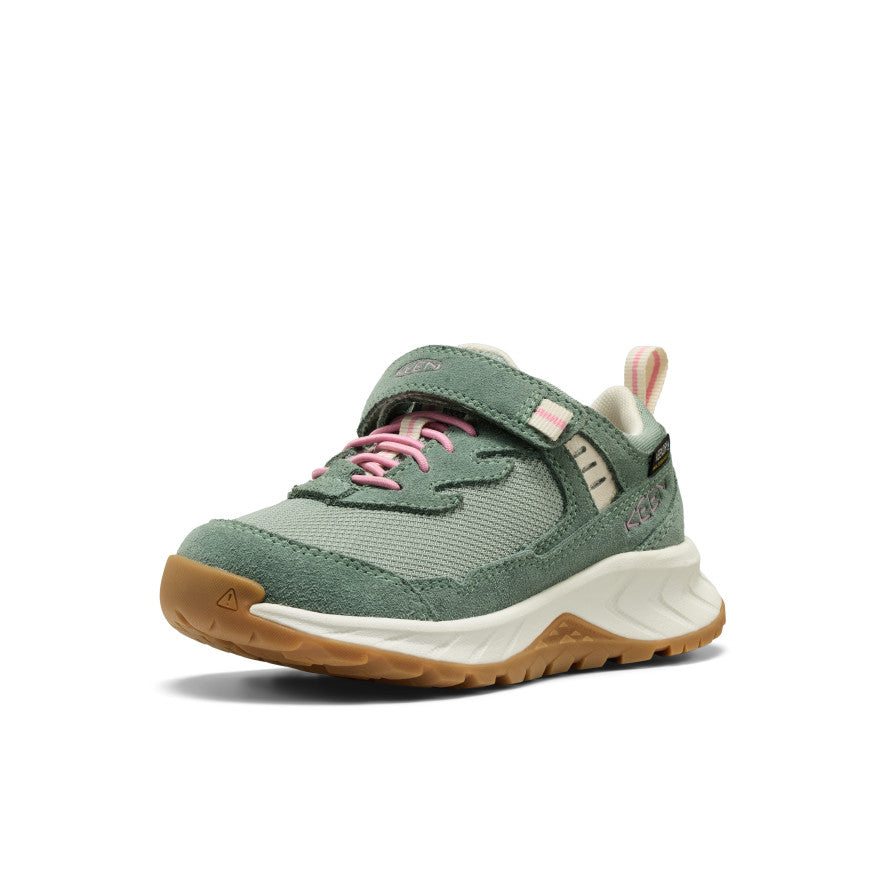 Little Kids' Hightrail Waterproof Hiking Shoe | Lily Pad/Cashmere Rose - Image 3