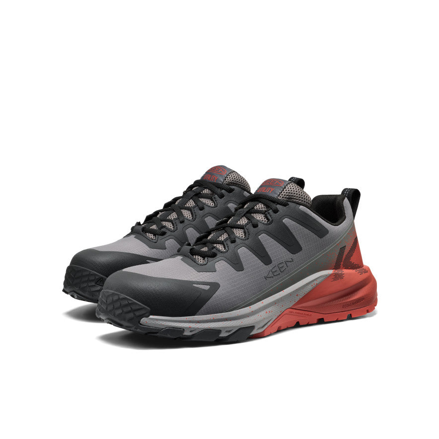 Men's Targhee Blur Work Shoe (Carbon Toe) | Steel Grey/Black - Image 2