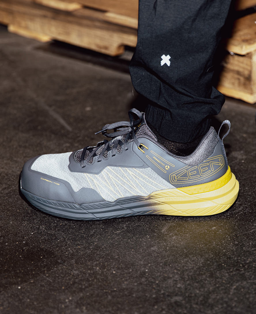 Men's Speedworks Work Sneaker (Carbon Toe) | Magnet/Black - Image 9