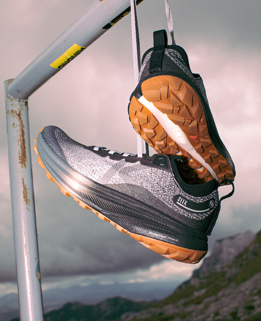 Men's Seek Trail Running Shoe | Grenadine/Ocean Depths - Image 8