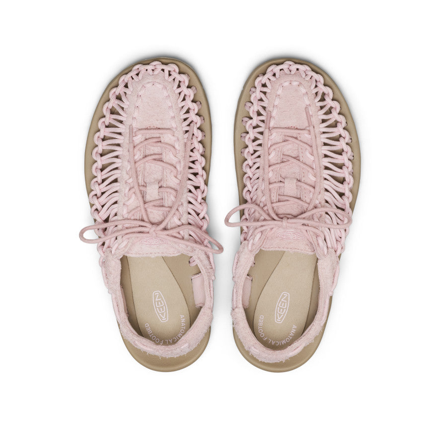 All Gender UNEEK Leather Sneaker | Pale Lilac/Plaza Taupe - Image 4