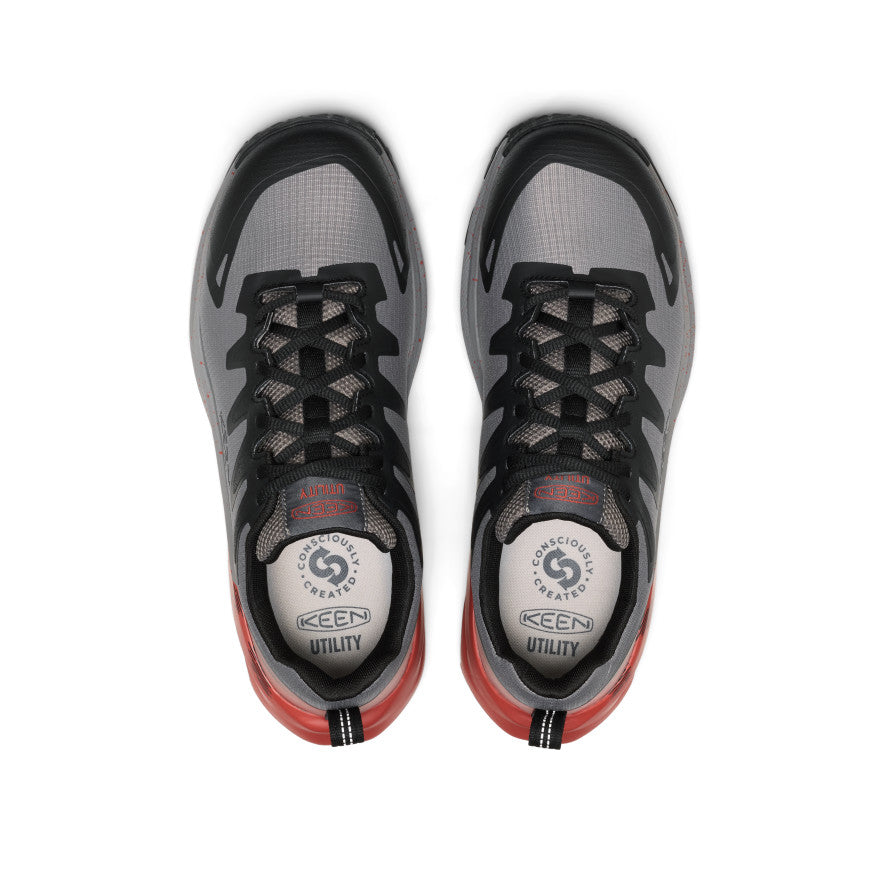 Men's Targhee Blur Work Shoe (Carbon Toe) | Steel Grey/Black - Image 4