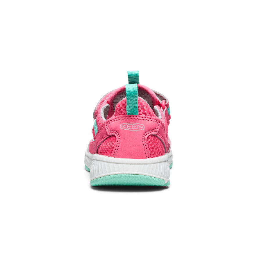 Little Kids' Motozoa Sandal | Pink Lemonade/Cabbage - Image 5