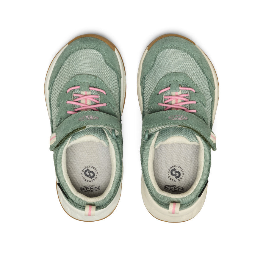 Little Kids' Hightrail Waterproof Hiking Shoe | Lily Pad/Cashmere Rose - Image 4
