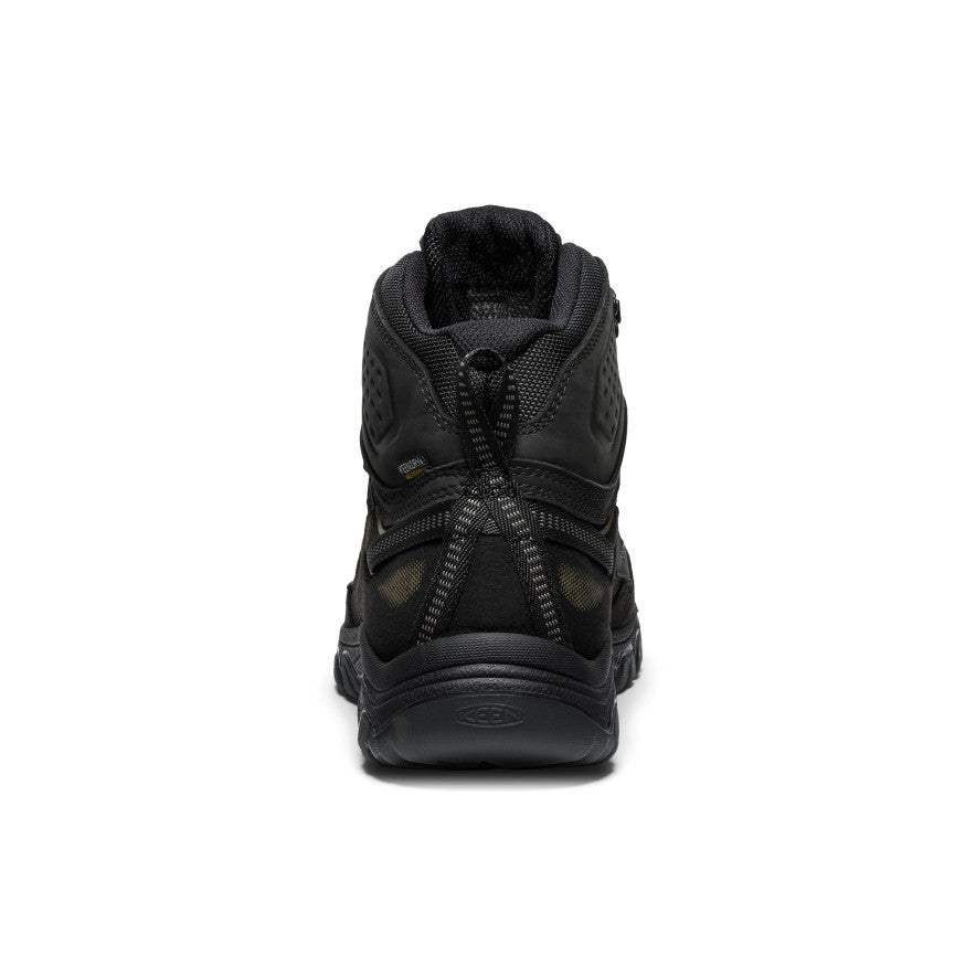 Men's Targhee IV Wide Waterproof Hiking Boot | Triple Black - Image 5